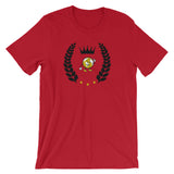 Alotofit Luxury Globeman Blk/Gold/White Short-Sleeve Unisex T-Shirt