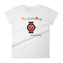 Alotofit Time Is Money Women's short sleeve t-shirt