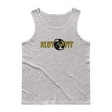 Alotofit Go Global Gold & Black Logo Tank Top