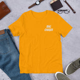 BAG CHA$ER White Embroidery Short-Sleeve Unisex T-Shirt