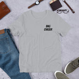 BAG CHA$ER Black Emboidery Short-Sleeve Unisex T-Shirt