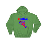 Alotofit Eightmile 8 Mile Giants Hooded Sweatshirt w/ outside logo