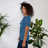 Alotofit HOOD TENDER Bartending Short-Sleeve Unisex T-Shirt w/ sleeve and back print