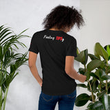Alotofit HOOD TENDER Bartending Short-Sleeve Unisex T-Shirt w/ sleeve and back print