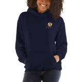 Alotofit Embroidered Gold/Wht/Blk Logo Hooded Sweatshirt