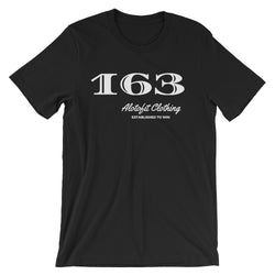 Alotofit 163 White Logo Short-Sleeve Unisex T-Shirt