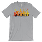 Alotofit Fire Black Logo Unisex Short Sleeve T-shirt
