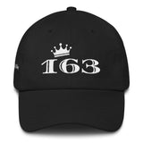 Alotofit 163 White Dad Cotton Cap w/ side branding