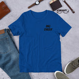 BAG CHA$ER Black Emboidery Short-Sleeve Unisex T-Shirt
