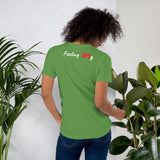 Alotofit HOOD TENDER Bartending Short-Sleeve Unisex T-Shirt w/ sleeve and back print