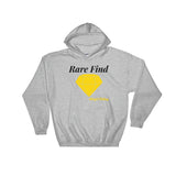 Alotofit Rare Find Gold Black Hooded Sweatshirt w/ outside label