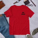 BAG CHA$ER Black Emboidery Short-Sleeve Unisex T-Shirt