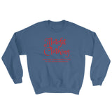 Alotofit Clothing Red Logo Sweatshirt