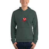 Alotofit Original Logo Red/Wht/Blk Middle Print w/ Outside branding Unisex hoodie