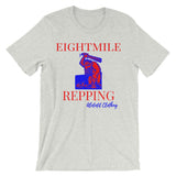 Alotofit Eightmile Repping Red Blue Unisex short sleeve t-shirt w/ outside logo