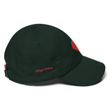 Alotofit Rare Find Diamond Logo Red Cotton Dad Cap