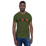Alotofit Original Logo 2020 Red/Wht/Blk Short-Sleeve Unisex T-Shirt