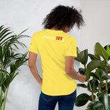 Alotofit HOOD TENDER Bartending Short-Sleeve Unisex T-Shirt w/ sleeve and back print