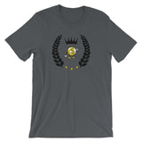 Alotofit Luxury Globeman Blk/Gold/White Short-Sleeve Unisex T-Shirt