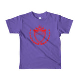 Alotofit Luxury Red Logo Short sleeve kids t-shirt