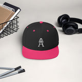 Alotofit Royal A White Embroidered Snapback Hat