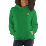 Alotofit Embroidered Gold/Wht/Blk Logo Hooded Sweatshirt
