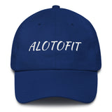 Alotofit White Cotton Dad Cap