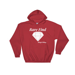Alotofit Rare Find White Logo Hooded Sweatshirt w/ back logo