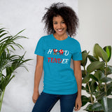 Alotofit HOOD TENDER Bartending Short-Sleeve Unisex T-Shirt w/ sleeve and back print