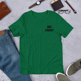 BAG CHA$ER Black Emboidery Short-Sleeve Unisex T-Shirt