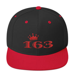 Alotofit 163 Red Snapback Hat