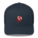 Alotofit Original Logo Red/Wht/Blk Trucker Cap