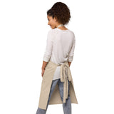 Alotofit Royal A Embroidered Logo Red/Blk/Wht Organic cotton apron