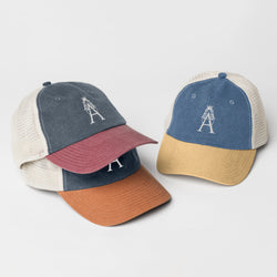 Alotofit Royal A White Embroidered Pigment-dyed cap