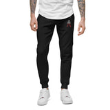 Alotofit Royal A Red/White Embroidered Logo Unisex fleece sweatpants