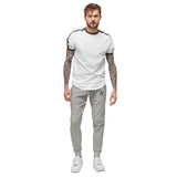 Alotofit Royal A Black Embroidered Logo Unisex fleece sweatpants