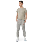 Alotofit Royal A Orange/Purple Embroidered Logo Unisex fleece sweatpants