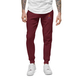 Alotofit Royal A Orange/Purple Embroidered Logo Unisex fleece sweatpants
