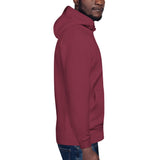 Alotofit Royal A Black Embroidered Unisex Hoodie