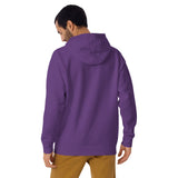 Alotofit Royal A Black Embroidered Unisex Hoodie